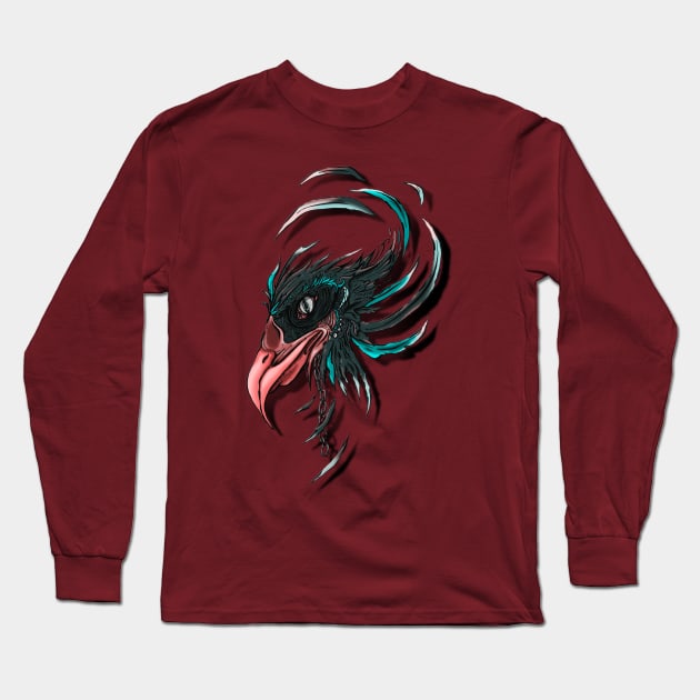 Harpy Long Sleeve T-Shirt by Jarrodjvandenberg